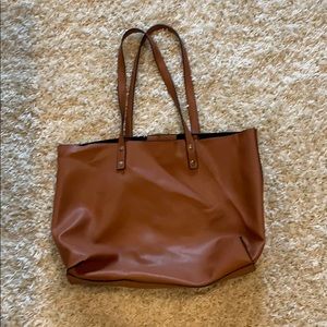 Lulu Dharma vegan leather tote